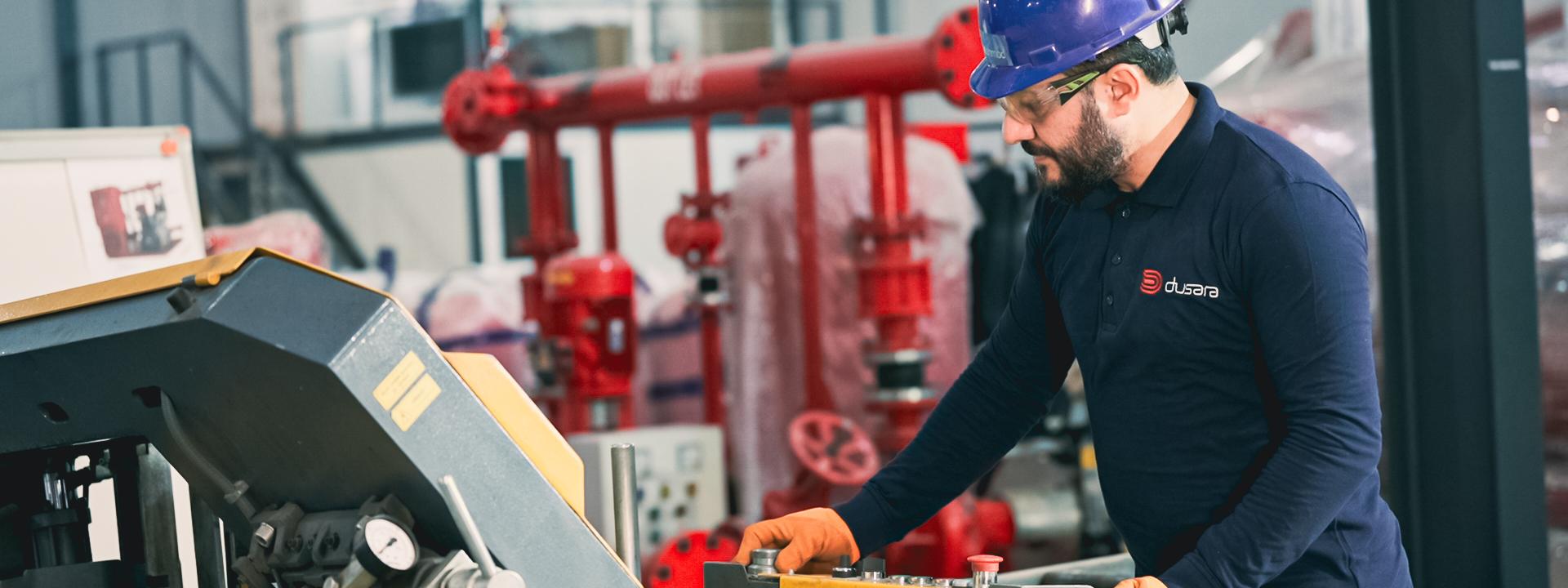 Dusara Staff in the Plant