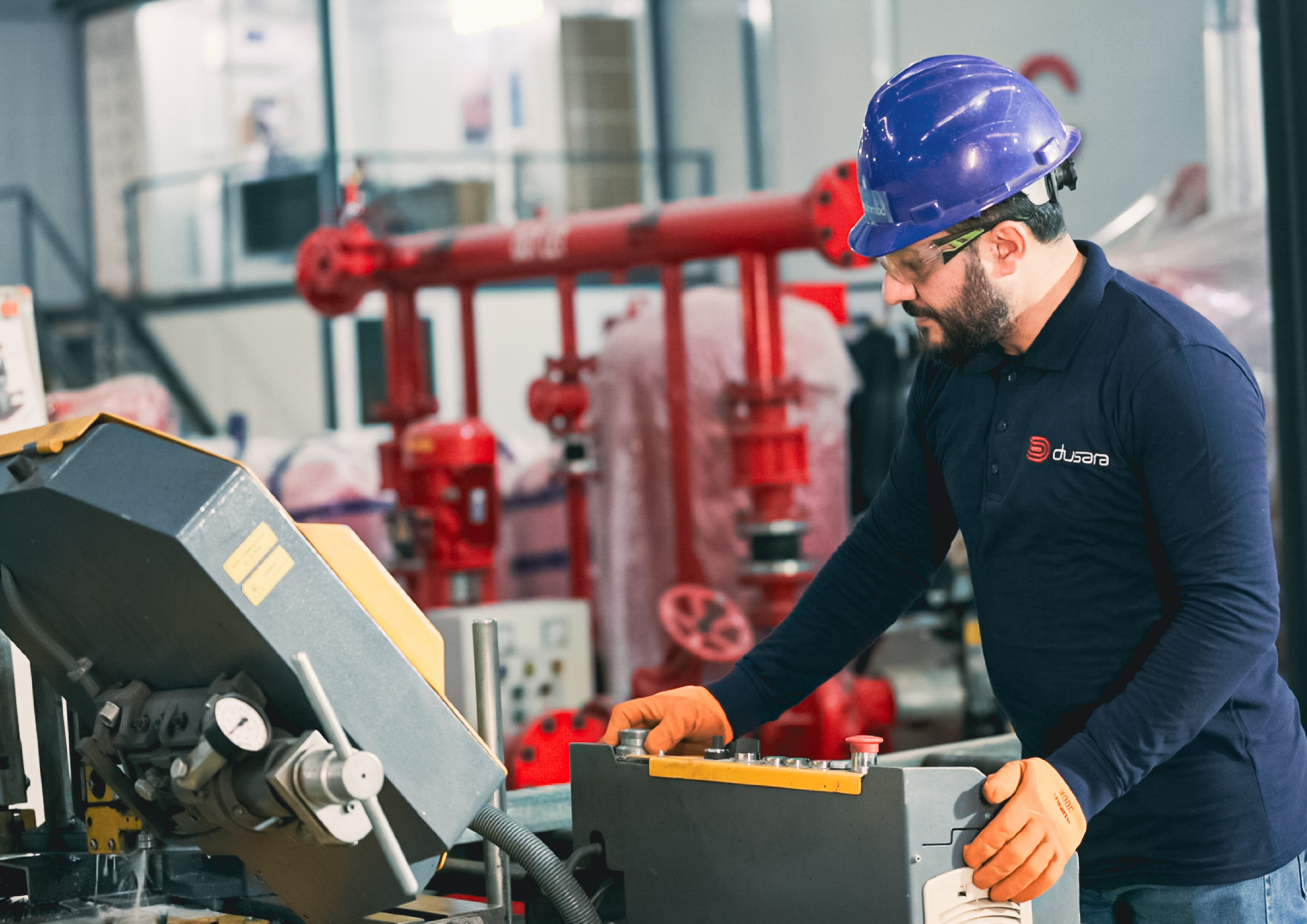 Dusara Staff in the Plant