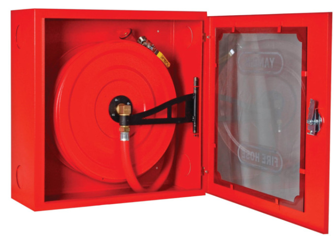 Single Door Fire Hose Cabinet Interior