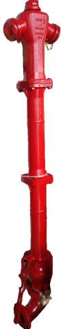 Dry Barrel Fire Hydrant with Elbow