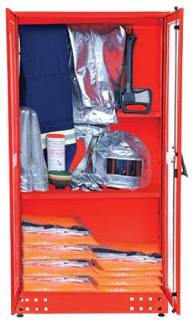 Fire Equipment Storage Locker Interior