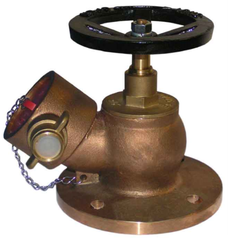 Flanged Oblique Landing Valve