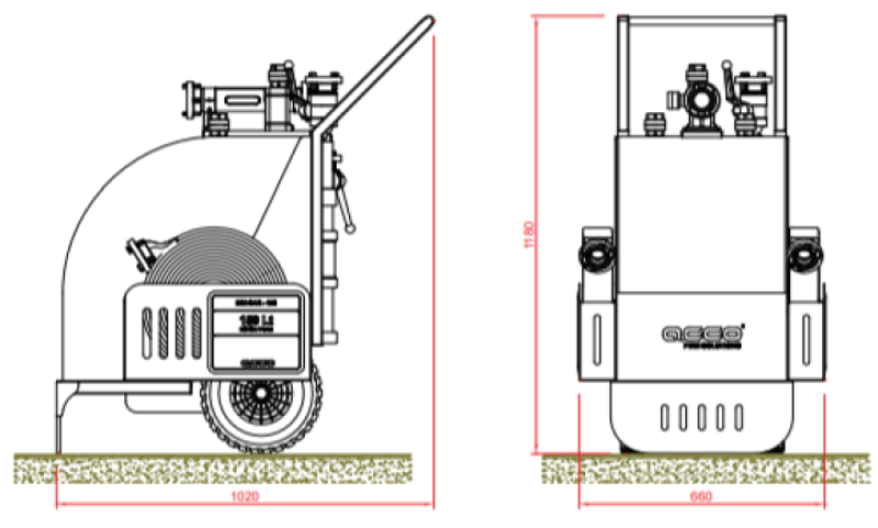 Mobile Foam Unit Schematic