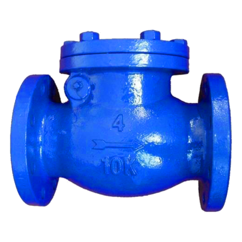 Non-return valve blue