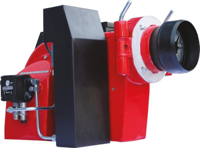Single stage fuel oil burner