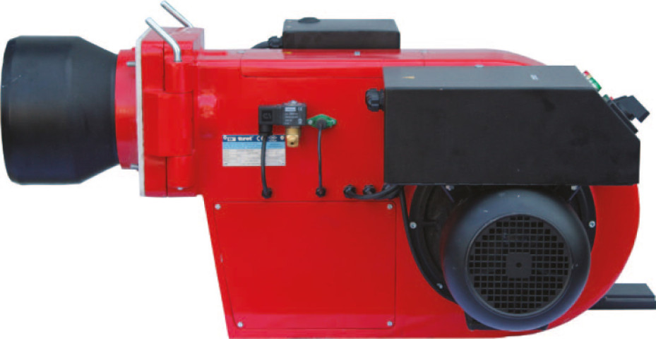 Two stage fuel oil burner