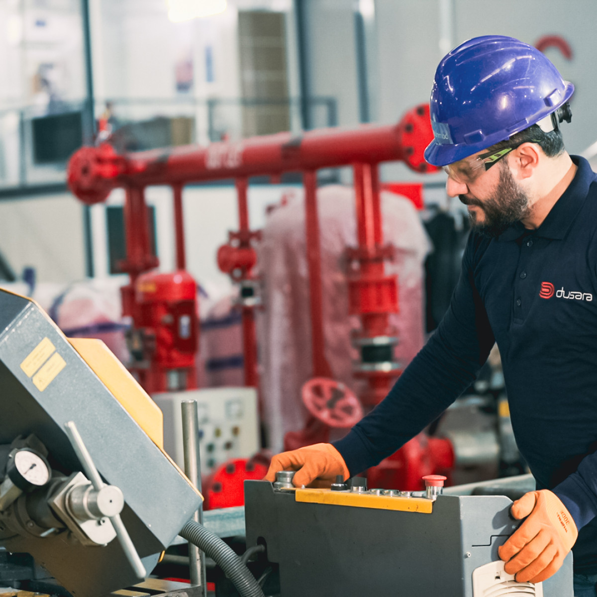 Dusara Staff in the Plant